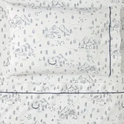 West Elm Glow-in-the-Dark Campsite Sheet Set