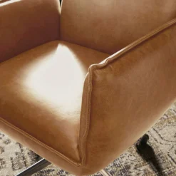 West Elm Goa Leather Office Chair