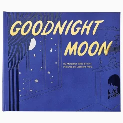 Kids West Elm Goodnight Moon Leather-Bound Heirloom Book