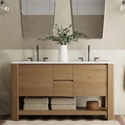 West Elm Graham Double Bathroom Vanity (–)