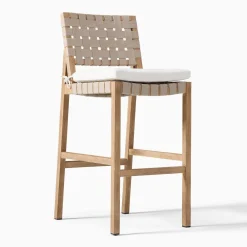 West Elm Granada Outdoor Dining Stool Cushion