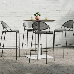 West Elm Grand Rapids Chair Co. Hula Outdoor Bar Stool