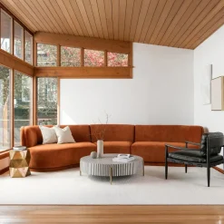 West Elm Graphic Stripes Coffee Table (–)