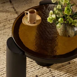 West Elm Grayfield Cast Glass Nesting Tables (–)