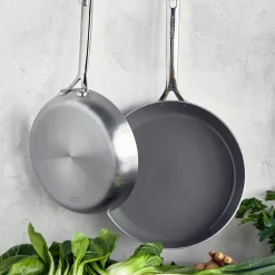 West Elm GreenPan™ GP5 Stainless Steel 2-Piece Frypan Set