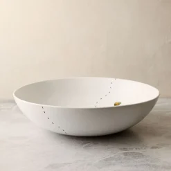 West Elm Halloween Antics Ceramic Serving Bowl