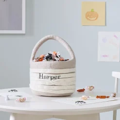 Kids West Elm Halloween Felt Mummy Treat Bucket