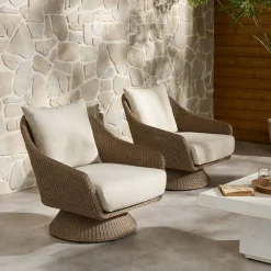 West Elm Halpern Outdoor Lounge Chair