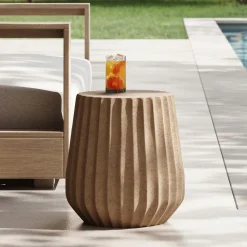 West Elm Hana Indoor/Outdoor Side Table (16")