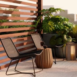 West Elm Hana Indoor/Outdoor Side Table (16")