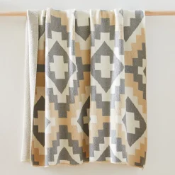 West Elm Happy Habitat Recycled Cotton Throw - Kilim