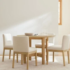 West Elm Hargrove Round Dining Table & Chairs Set