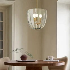 West Elm Hari Glass Pendant (14")