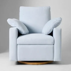West Elm Harmony Manual & Swivel Glider Recliner