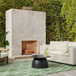 West Elm Harmony Upholstered Outdoor Sofa (82")