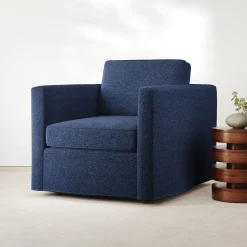 West Elm Harris Fitted Slipcover Chair