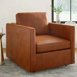 West Elm Harris Leather Chair