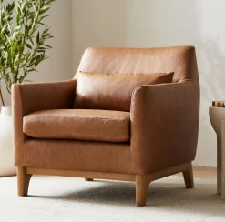 West Elm Harvey Leather Chair
