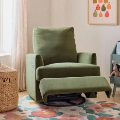 West Elm Haven Manual and Power Swivel Glider Recliner