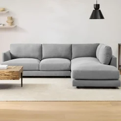 West Elm Haven 2-Piece Bumper Chaise Sectional (108"–113")
