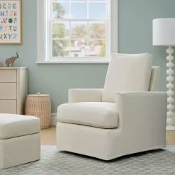 Kids West Elm Haven Slipcover Swivel Glider