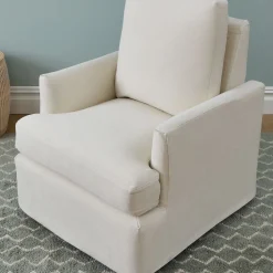 Kids West Elm Haven Slipcover Swivel Glider