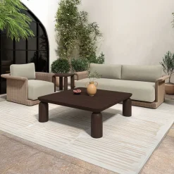 West Elm Herbert Outdoor Coffee Table (50")