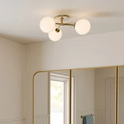West Elm Holling 3-Light Flush Mount (15")