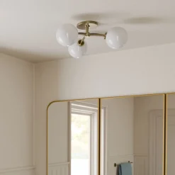 West Elm Holling 3-Light Flush Mount (15")