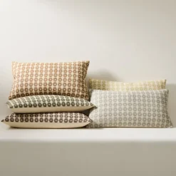 West Elm Honeycomb Silk Lumbar