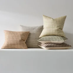 West Elm Honeycomb Silk Pillow Cover