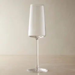 West Elm Horizon Lead-Free Crystal Champagne Flute Sets