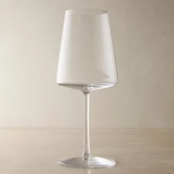 West Elm Horizon Lead-Free Crystal Red Wine Glass Sets