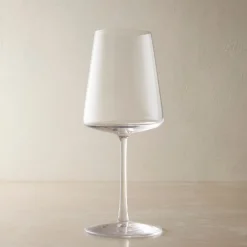 West Elm Horizon Lead-Free Crystal White Wine Glass Sets