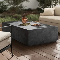 West Elm Hoshi Rectangle Outdoor Coffee Table (65")