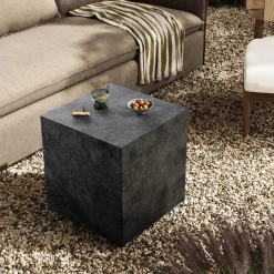 West Elm Hoshi Square Outdoor Side Table (18")