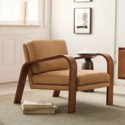 West Elm Hugo Leather Chair