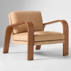 West Elm Hugo Leather Chair