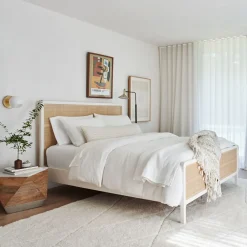 West Elm Ida Woven Bed