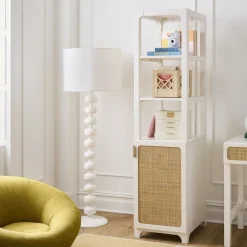 West Elm Ida Woven Bookshelf (17")