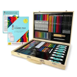 Kids West Elm I Heart Art Deluxe Wooden Everything Art Case