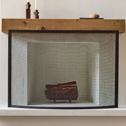 West Elm Industrial Fireplace Screen
