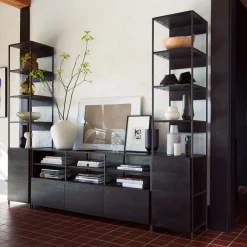 West Elm Industrial Modular Open & Closed Storage (17")