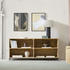 West Elm Industrial Open Storage Modular Bookcase (64")