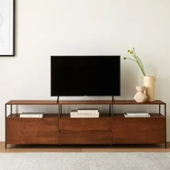 West Elm Industrial Storage Media Console (–)