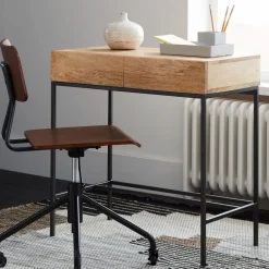 West Elm Industrial Storage Mini Desk (30")