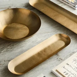 West Elm Iris Metal Trays