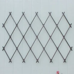 West Elm Iron Wall Mounted Lattice Trellis
