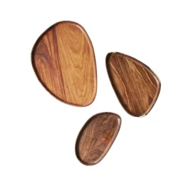 West Elm Itza Wood Wooden Leaf Tray