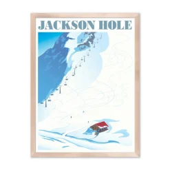 West Elm Jackson Hole Framed Art Print